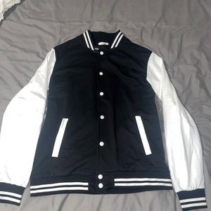 Blank Letterman Style Jacket